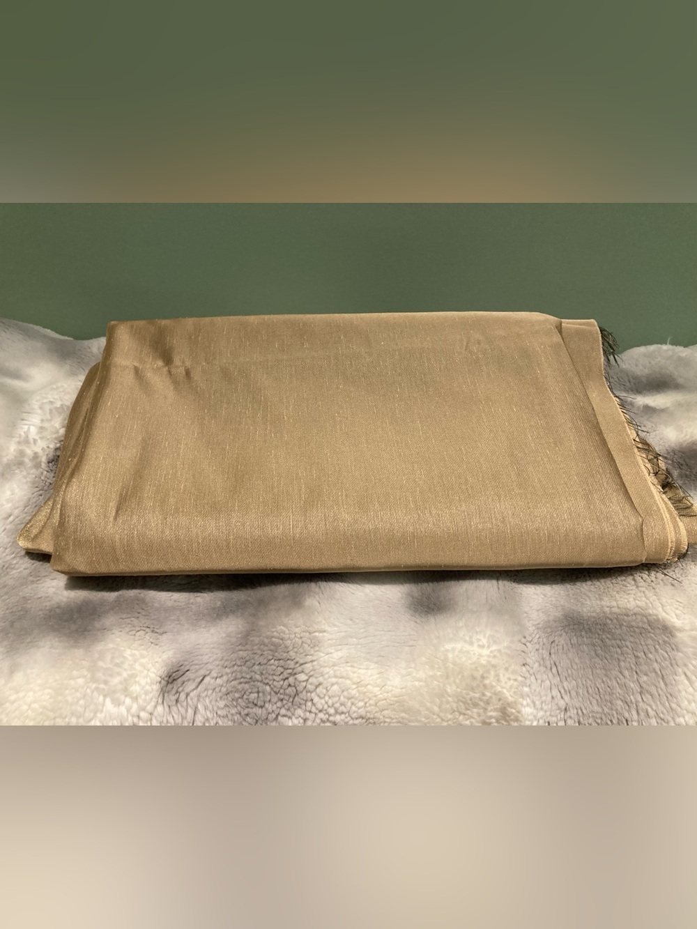 Gold fabric